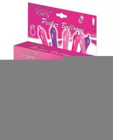 Pecker Balloons Assorted Colors Box Of 6