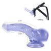 Dildos Strap-on Pegging Strap on Harness for Couples Realistic Dillos with Suction Cup Ultra Soft for Women Men Beginner Couples 6 inch Soft Wand Mode