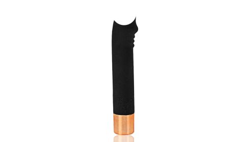 Realistic Dildo Vibrator Clitoris G Spot Anal Stimulator with 7 Powerful Modes (Color: Black)