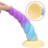 Colorful Silicone Threaded Anal Plug Buttplug for Men Women Masturbation Anal Dildos Soft Sex Toys Prostate Sex Shop Butt Plug